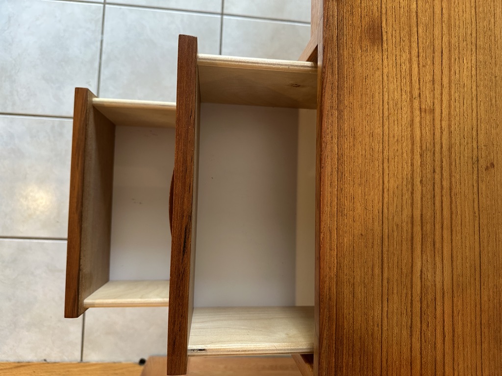 Teak Mid Century Modern Desk, Made in Canada, view 6