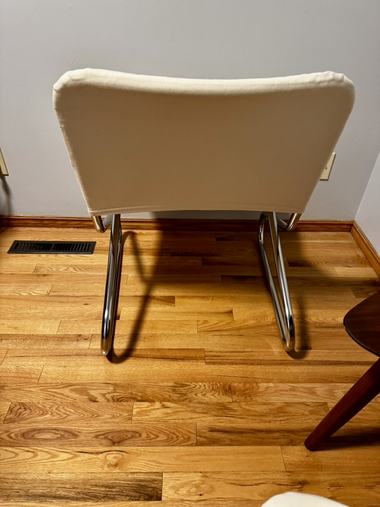 Vintage IKEA Gemet Chrome Lounge Chairs, Pair, view 4