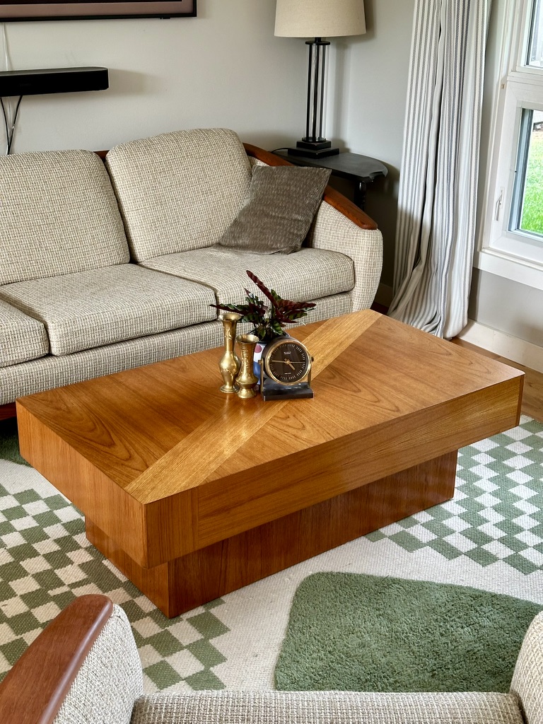 RS Associates Teak Coffee Table