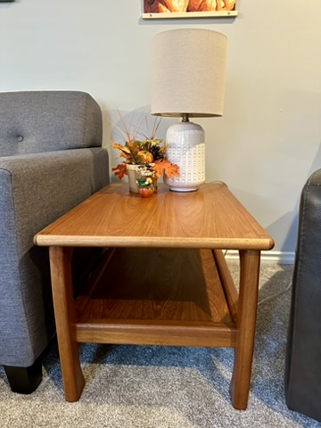 Danish Modern Teak Coffee and End Table Set, view 5